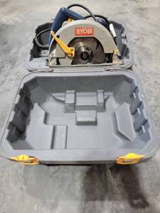 lot 17958 image: Ryobi CSB121 7-14 Inch Circular Saw with Case