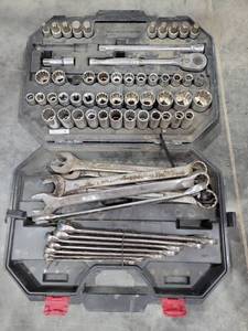 lot 17961 image: Professional Socket and Wrench Tool Set in Case
