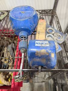lot 17991 image: Industrial Cable Hoist Pulleys