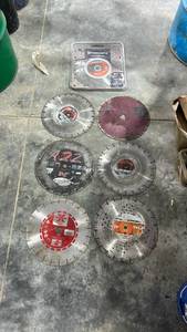 lot 18159 image: Diamond Saw Blade Assortment for Concrete and Masonry Cutting 14