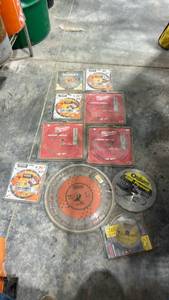 lot 18183 image: Mixed Brand Diamond Saw Blade Collection