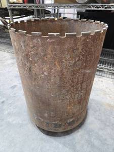 lot 18224 image: Large Diamond Core Drill Bit for Concrete and Stone