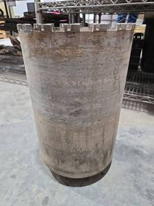 lot 18226 image: Large Diamond Core Drill Bit