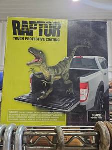lot 18239 image: RAPTOR Tough Protective Coating Kit Black Textured Finish