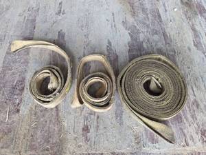 lot 18319 image: Heavy Duty Lifting Slings Various Sizes - Set of 3