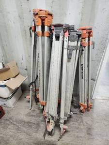 lot 16810 image: Set of 7 Surveying Tripods