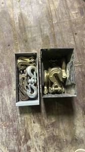 lot 18359 image: Industrial Lifting Hooks and Rigging Hardware Set