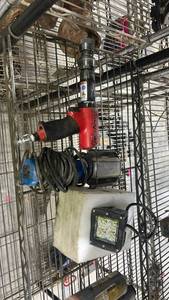 lot 18364 image: Snap-on PH3050B Air Pneumatic Drill with LED Work Light