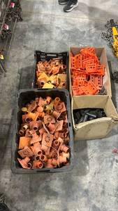lot 18370 image: Large Lot of Corner Protectors 5 12 and Plastic Caps