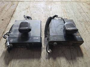 lot 18413 image: Motorola Two-Way Radio Communication System with Microphones - Set of 2