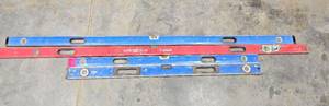 lot 18481 image: Set of 4 Mixed Brand Levels of Varying Sizes
