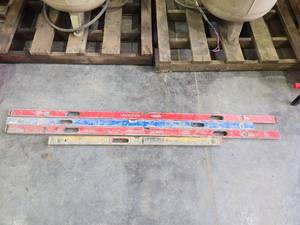 lot 18482 image: Set of 4 Mixed Brand Levels of Varying Sizes