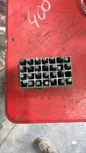lot 18494 image: Metal Letter Number Stamp Punch Set with Case