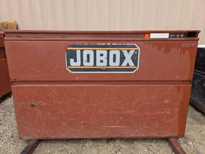 lot 13383 image: JOBOX Steel Job Site Storage Box Tool Chest
