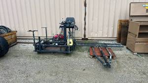 lot 13385 image: Home Made Vibrating Truss Screed