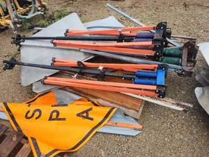 lot 15375 image: Portable Traffic Sign Stands and Sign Lot
