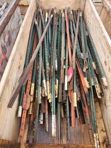 lot 15379 image: Metal Fence Posts Collection