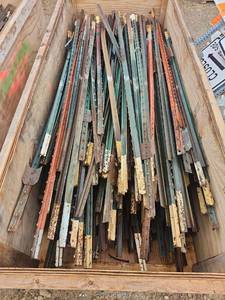 lot 15380 image: Steel Posts and Metal Fence Stakes Collection