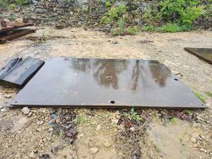 lot 15406 image: Large Steel Metal Plates
