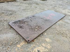 lot 15408 image: Large Steel Plate
