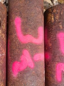 lot 15418 image: &nbsp3.5ft Steel Shoring Box Struts - Set of 12