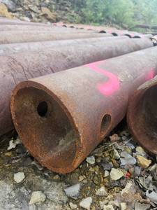 lot 15419 image: 5ft and 6ft Steel Shoring Box Struts - Set of 7 Total