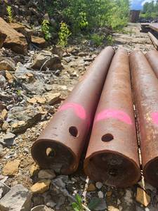 lot 15423 image: 8ft Steel Shoring Box Struts - Set of 8