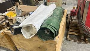 lot 18199 image: Industrial Plastic Sheeting Bulk Lot