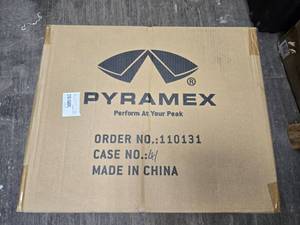 lot 20655 image: Pyramex SL Cap Style Hard Hat Safety Helmet White HP16110 - Case of 16