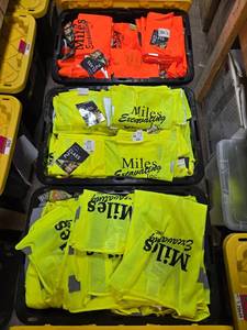 lot 20671 image: Bulk Lot ofPyramex High Visibility Safety Vests Class 2