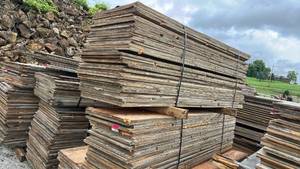 lot 22216 image: Reclaimed Wood Flooring Boards Bulk Lot