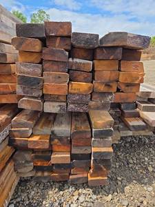 lot 22228 image: Wood Lumber Bundles - Set of 2