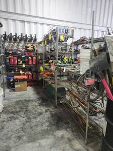 lot 22246 image: Set of 4 Metro Shelving