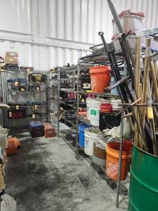 lot 22247 image: Set of 4 Metro Shelving
