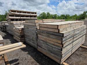lot 25183 image: 8 Pallets of Concrete Forms In Various Sizes