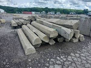 lot 25195 image: Precast Concrete Barrier Posts Construction Materials