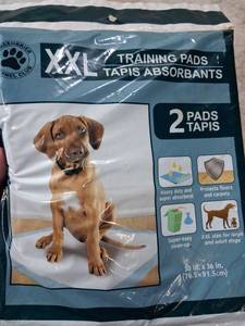 lot 114 image: XXL Dog Training Pads - 2 Pack