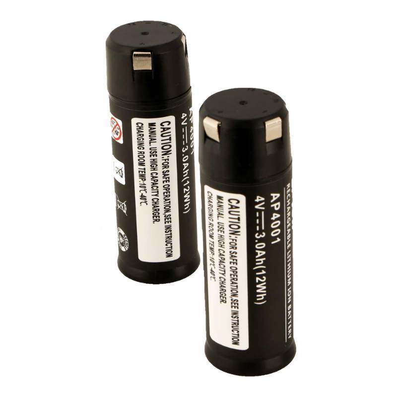 lot 1124 image: WTYXIYUN 2Packs 3000mAh for Ryobi 4V Battery AP4001, AP4302, RP490, AP4700, CSD42l, RGS410, RLP416, RP4020, RP4300, RP4400, RP4520, RP4530-2Packs&nbsp