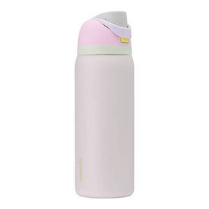 lot 2307 image: Owala 32oz Stainless Steel FreeSip Water Bottle - Candy Coated - Retail $35