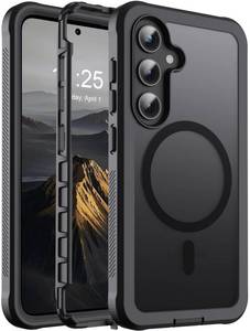 lot 2326 image: jaroco Magnetic for Samsung Galaxy S25 Case case, Compatible with MagSafeMilitary Grade Drop ProtectionHeavy Duty ProtectionNon-SlipShockproof 2-Layer Durable Bumper Phone Case 6.2-Black - Retail $10