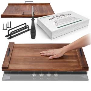 SenlanMot Electric &amp; Gas Stove Top Cover Noodle Board Large Pine Stovetop Cover &amp; Decorative Tray with Handles Multi-Functional Kitchen Cutting Board &amp; Modern Home Accessories 30.3"x21.7" (1 Pc) - Retail: $50
