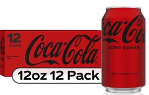 lot 2347 image: Coca-Cola Zero Sugar 12oz Cans 12 Pack - Retail $5