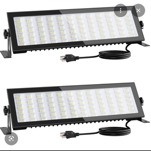 lot 2389 image: LED Shop Light 4 Pack 15600LM 6000K Super Bright Workshop Lighting - Retail $45