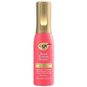 lot 2391 image: OGX Repair & Protect Bond Protein Repair 450°F Heat Protectant Spray - 6.5 fl oz - Retail $12