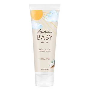 lot 2392 image: SheaMoisture Baby Lotion 100% Virgin Coconut Oil Hydrate & Nourish for Delicate Skin - 8 fl oz - Retail $65