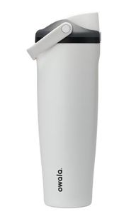 lot 2419 image: Owala 30oz Stainless Steel FreeSip Sway Tumbler - Sleek - Retail $35