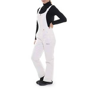 lot 2438 image: Arctix Womens Essential Insulated Bib Overalls, White, 4X Short - Retail $34