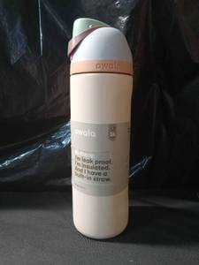 lot 2496 image: Owala Insulated Water Bottle with Built-in Straw 24oz - Retail $25