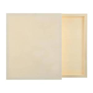 lot 2322 image: MECCANIXITY 6 Pack Wood Canvas Boards, 10x12 Inch Art Canvases Square Unfinished Wood Panel for Painting, Crafts, DIY Projects, Pouring Art