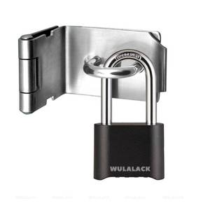lot 2358 image: WULALACK Outdoor Combination Lock, Heavy Duty Weatherproof Pad Locks with Code, Resettable Padlock Combination for Sheds Fence, Gate Hasps, Storage Unit